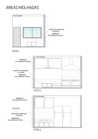 ÁREAS MOLHADAS
VISTA 1
VISTA 2
VISTA 3
 