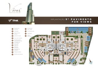 IMPLANTAÇÃO

01

SAL ÃO DE
FESTAS

13

LOU NG E

14

PL AYG ROU N D

03

FAST FOOD
SPACE

15

REDÁRIO

04

ESPAÇO KIDS

16

DECK
MOLHADO

05

SAL A DE J OGOS

06

MINIQUADR A
POLIESPORTIVA

07

FITN ESS AO
AR LIVRE

08

PISCINA
ADU LTO

09

PISCINA
IN FANTIL

10

PISCINA DE
BIRIBOL

11

PERGOL ADOS

12

P A V I M E N T O
F U N V I E W S

ESTAR AO
AR LIVRE

02

5º

ESPELHO D’ÁGUA

08
16

07

06

13

11

02

09

02

03

01

01

15

16

10
04

05

11

14
13
12

12

 