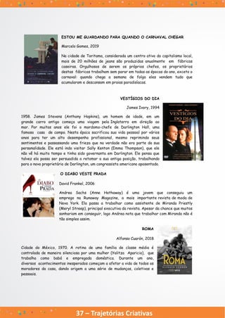 37 – Trajetórias Criativas
 