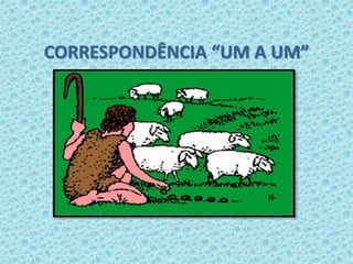 CORRESPONDÊNCIA “UM A UM” 
 