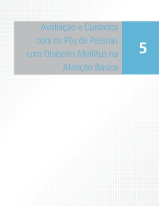 Avaliação e Cuidados
com os Pés de Pessoas
com Diabetes Mellitus na
Atenção Básica
5
 