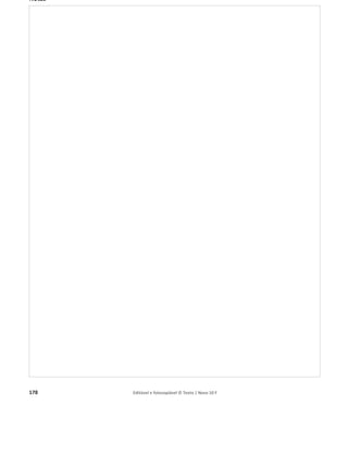 174 Editável e fotocopiável © Texto | Novo 10 F
27. O conhecimento de propriedades físicas, como a capacidade térmica mássica e a condutividade
térmica, é fundamental quando se analisam situações que envolvem transferências de energia
sob a forma de calor.
Numa fábrica, pretende-se escolher um material adequado ao fabrico de um recipiente que,
quando colocado sobre uma chama, permita aquecer, rapidamente, um líquido nele contido.
a) Tendo em conta a situação descrita, selecione a alternativa que completa corretamente a
frase seguinte.
Para fabricar esse recipiente, deve escolher-se um material que tenha...
(A) ... elevada capacidade térmica mássica e elevada condutividade térmica.
(B) ... elevada capacidade térmica mássica e baixa condutividade térmica.
(C) ... baixa capacidade térmica mássica e elevada condutividade térmica.
(D) ... baixa capacidade térmica mássica e baixa condutividade térmica.
b) Para escolher o material a utilizar, realizaram-se diversos ensaios, usando blocos de diversos
materiais, de massa 1,30 kg, e uma fonte de aquecimento que fornecia, a cada um desses
blocos, 2,50 × 10ଷ
J em cada minuto.
O gráfico representa o modo
como variou a temperatura de um
desses blocos, em função do
tempo de aquecimento.
Calcule a capacidade térmica
mássica do material constituinte
desse bloco.
Apresente todas as etapas de
resolução.
28. Quando se fornece energia a uma substância, mantendo-se a pressão constante, nem sempre há
aumento de temperatura. Observe o gráfico, que representa como varia a temperatura de uma
amostra de água de massa, m, em kg, com a energia, E, que lhe é transferida, à pressão de 1 atm.
‫ܥ‬ž୥୳ୟ ୪À୯୳୧ୢୟ = 4200 J kg–ଵ
K–ଵ
‫ܮ‬୤୳ୱ ୭ = 3,34 × 10ହ
J kg–ଵ
‫ܥ‬୥ୣ୪୭ = 2100 J kg–ଵ
K–ଵ
‫ܮ‬୴ୟ୮୭୰୧୸ୟ­ ୭ = 2,26 × 10଺
J kg–ଵ
 