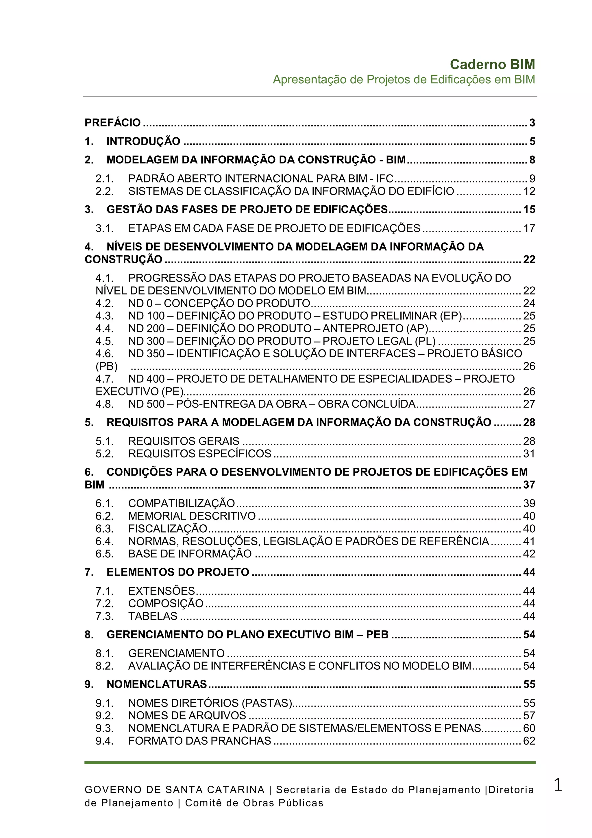 Caderno de Apresentacao de Projetos BIM | PDF