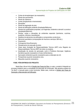 Caderno de Apresentacao de Projetos BIM | PDF