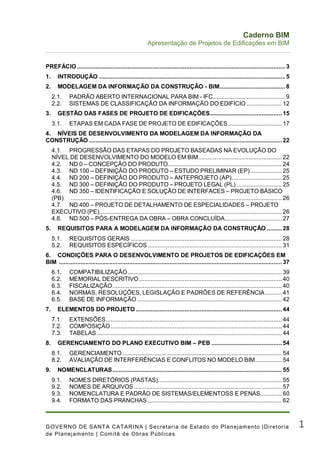 Caderno de Apresentacao de Projetos BIM | PDF