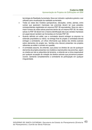Caderno de Apresentacao de Projetos BIM | PDF