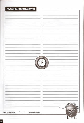 Data de conclusão __ L__ L Visto do instrutor _
 