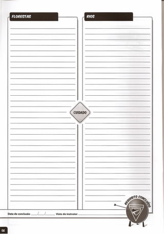 Data de conclusão __ L__ L__ Visto do instrutor '
11
 