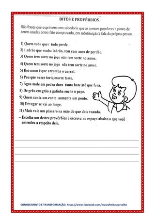 CONHECIMENTO E TRANSFORMAÇÃO: https://www.facebook.com/mayrafreitascarvalho
_______________________________________________________________________________________
_______________________________________________________________________________________
_______________________________________________________________________________________
_______________________________________________________________________________________
 