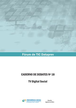 TV Digital - Caderno de Debate