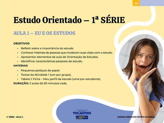 Caderno de Estudo Orientado para Ensino Médio | PDF