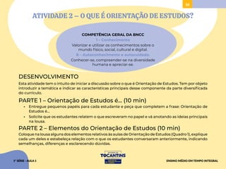Caderno de Estudo Orientado para Ensino Médio | PDF