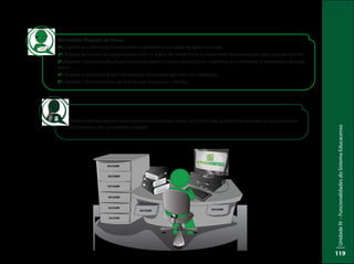 UnidadeIV–FuncionalidadesdoSistemaEducacenso
119
No módulo Situação do Aluno
1º. Confirmar o Termo de Compromisso e preencher os dados do gestor escolar;
2º. Acessar as turmas da escola e preencher os dados de rendimento e movimento dos alunos de cada uma das turmas;
3º. Realizar a pesquisa dos alunos admitidos após o censo, selecioná-los e informar o rendimento e movimento de cada
aluno;
4º. Realizar a conferência das informações declaradas por meio dos relatórios;
5º. Solicitar o Encerramento do Ano Escolar e arquivar o Recibo.
Muito bem!Vencemos mais uma importante etapa deste curso!Tem sido gratificante constatar o seu progresso!
Encontramo-nos na próxima unidade!
 