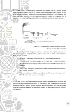 Caderno de exercícios de ciências da natureza e suas tecnologias | PPTX