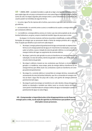 Caderno de exercícios de ciências da natureza e suas tecnologias | PPTX