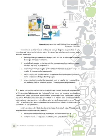 Caderno de exercícios de ciências da natureza e suas tecnologias | PPTX