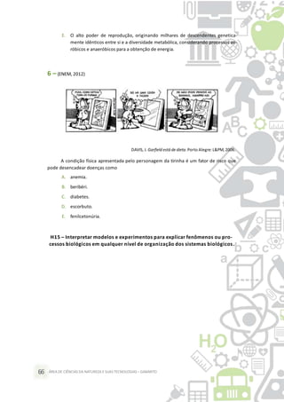 Caderno de exercícios de ciências da natureza e suas tecnologias | PPTX