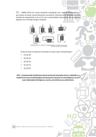 Caderno de exercícios de ciências da natureza e suas tecnologias | PPTX