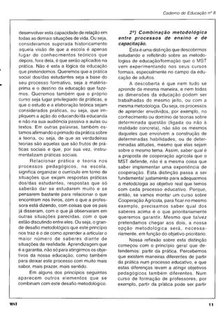 Caderno educação mst