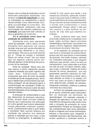 Caderno educação mst