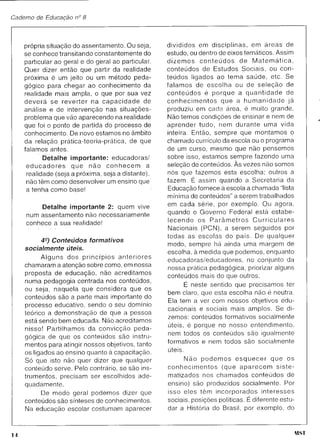 Caderno educação mst