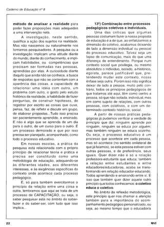 Caderno educação mst