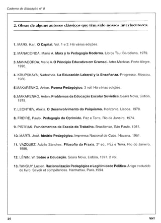 Caderno educação mst