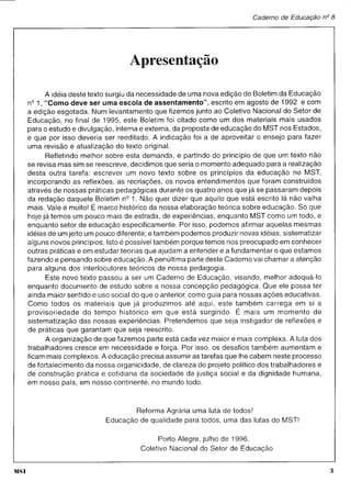 Caderno educação mst