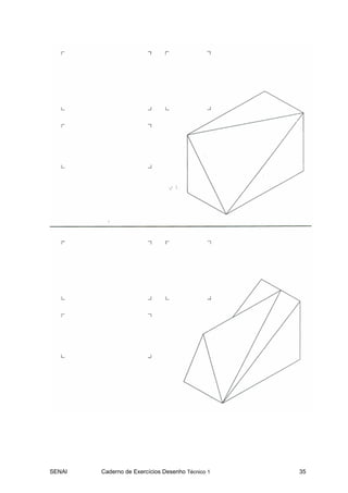 SENAI Caderno de Exercícios Desenho Técnico 1 35
 