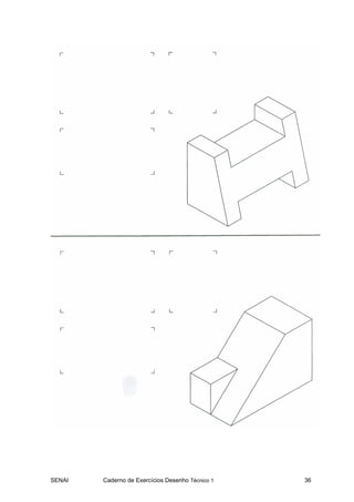 SENAI Caderno de Exercícios Desenho Técnico 1 36
 
