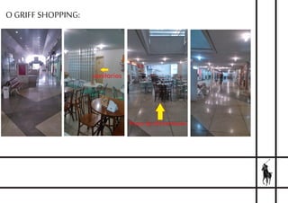 O GRIFF SHOPPING:
sanitarios
Praça de Alimentação
 