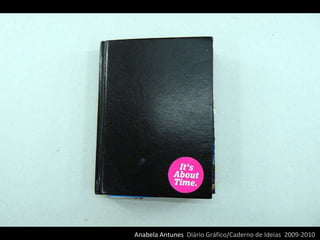 Anabela Antunes  Diário Gráfico/Caderno de Ideias  2009-2010  