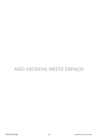 14
SEED2301/010-PEFM-Inglês Confidencial até o momento da aplicação.
NÃO ESCREVA NESTE ESPAÇO
 
