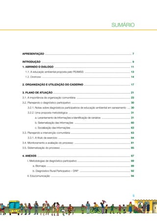 Caderno metodológico para ações de educação ambiental | PDF
