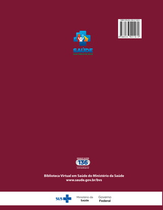 39
2014
ATENÇÃO BÁSICA
CADERNOS
de
NÚCLEO DE APOIO À SAUDE DA FAMÍLIA –VOLUME 1:
Ferramentas para a gestão e para o trabalho cotidiano
Biblioteca Virtual em Saúde do Ministério da Saúde
www.saude.gov.br/bvs
Governo
Federal
Ministério da
Saúde
CADERNOSDEATENÇÃOBÁSICA39–NÚCLEODEAPOIOÀSAÚDEDAFAMÍLIA–VOLUME1:Ferramentasparaagestãoeparaotrabalhocotidiano
9 788533 42118 9
ISBN 978-85-334-2118-9
 