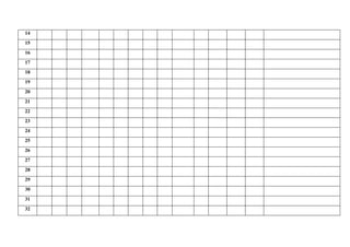 14
15
16
17
18
19
20
21
22
23
24
25
26
27
28
29
30
31
32
 