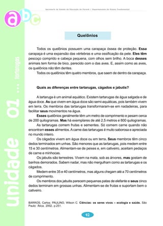 Secretaria de Estado da Educação do Paraná / Departamento de Ensino Fundamental 
Leia o texto de número 3. 
Aponte o que você achou de “problemas” no texto. 
Aponte na margem esquerda, o que você visualizou como “problemas”. 
Use os indicativos abaixo (ou outros convencionados): 
Entregue o texto com as devidas anotações para seu colega. Assim como ele, 
você também recebeu seu texto com alguns indicativos de correção. Proceda a correção, 
depois leia e discuta com o colega e com a sua professora. 
O fornica 
Era undea muit frio e a dona furniguinha esta com fo o 2 fiu e ela foi 
na casa da dona arara e percundou 
– o doma acana de um a caralho para ne esguenta e um xupnidi 
na mara ne na das pome di 
E a nona arana respondeu 
– so denrho um acasalho da 
– da 
E a furnida foi na casa da norge em uma cunida para nim deno endr 
e dorme cono a furnia guinha não dinha casa 
E ficon noranda para senpre e vivero felilez para senpr. 
No texto acima, bastante comprometido ortograficamente, percebe-se que o aluno 
tem noção de personagem, lugar, usa os pronomes em 1ª pessoa, conserva a seqüência 
de idéias, tem noção das marcas do discurso direto (tenta usar o travessão quando dá 
vez e voz ao personagem), usa expressão de tempo (Era uma vez...) e escreve o título. 
Podemos apontar que ele precisa (e muito) da intervenção do professor no trabalho 
com o domínio do gráfico. O texto revela que o aluno necessita de ajuda para entender 
e usar com propriedade: 
ortografia (convenções da escrita); 
segmentação (fonema/grafema); 
40 
 