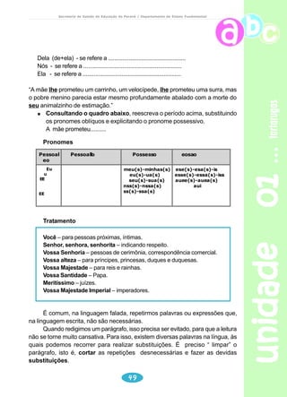 unidade 01 tartarugas 
Secretaria de Estado da Educação do Paraná / Departamento de Ensino Fundamental 
A morte da tartaruga 
O menininho foi ao quintal e voltou chorando: a tartaruga tinha morrido. A 
mãe foi ao quintal com ele, mexeu na tartaruga com um pau (tinha nojo daquele 
bicho) e constatou que a tartaruga tinha morrido mesmo. Diante da confirmação 
da mãe, o garoto pôs-se a chorar ainda com mais força. A mãe a princípio ficou 
penalizada, mas logo começou a ficar aborrecida com o choro do menino. 
“Cuidado, senão você acorda seu pai”. Mas o menino não se conformava. Pegou 
a tartaruga no colo e pôs-se a acariciar-lhe o casco duro. A mãe disse que 
comprava outra, mas ele respondeu que não queria, queria aquela, viva! A mãe 
lhe prometeu um carrinho, um velocípede, lhe prometeu uma surra, mas o pobre 
menino parecia estar mesmo profundamente abalado com a morte do seu 
animalzinho de estimação. 
Afinal, com tanto choro, o pai acordou lá dentro, e veio, estremunhado, 
ver de que se tratava. O menino mostrou-lhe a tartaruga morta. A mãe disse: – “Está 
aí assim há meia hora, chorando que nem maluco. Não sei mais o que faço. Já 
lhe prometi tudo mas ele continua berrando desse jeito”. O pai examinou a situação 
e propôs: 
– “Olha, Henriquinho. Se a tartaruga está morta não adianta mesmo você 
chorar. Deixa ela aí e vem cá com o pai”. O garoto depôs cuidadosamente a 
tartaruga junto do tanque e seguiu o pai, pela mão. O pai sentou-se na poltrona, 
botou o garoto no colo e disse:–“Eu sei que você sente muito a morte da 
tartaruguinha. Eu também gostava muito dela. Mas nós vamos fazer pra ela um 
grande funeral”. (Empregou de propósito a palavra difícil). O menininho parou 
imediatamente de chorar. “Que é funeral?” O pai lhe explicou que era um enterro. 
“Olha, nós vamos à rua, compramos uma caixa bem bonita, bastante balas, 
bombons, doces e voltamos para casa. Depois botamos a tartaruga na caixa 
em cima da mesa da cozinha e rodeamos de velinhas de aniversário. Aí 
convidamos os meninos da vizinhança, acendemos velinhas, cantamos o Happy- 
Birth-Day-To-You pra tartaruguinha morta e você assopra as velas. 
Depois pegamos a caixa, abrimos um buraco no fundo do quintal, 
enterramos a tartaruguinha e botamos uma pedra em cima com o nome dela e o 
dia que ela morreu. Isso é que é um funeral! Vamos fazer isso? O garotinho 
estava com outra cara. “Vamos, papai, vamos! A tartaruguinha vai ficar contente 
lá no céu, não vai? Olha, eu vou apanhar ela”. Saiu correndo. Enquanto o pai se 
vestia, ouviu um grito no quintal. “Papai, papai, vem cá, ela está viva!” O pai 
correu pro quintal e constatou que era verdade. A tartaruga estava andando de 
46 
 