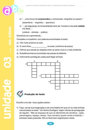 unidade 02 
Leitura e interpretação 
65 
pipa 
Secretaria de Estado da Educação do Paraná / Departamento de Ensino Fundamental 
Tinha raiva quando via as pipas lá em cima, tagarelando entre si. E ela flor, 
sozinha, deixada de fora. 
“- Se a pipa me amasse de verdade não poderia estar feliz lá em cima, 
longe de mim. Ficaria o tempo todo comigo...” 
E a inveja juntou-se ao ciúme. 
Inveja é ficar infeliz vendo as coisas bonitas e boas que os outros têm, e 
nós não. 
Ciúme é a dor que dá quando a gente imagina a felicidade do outro, sem 
que a gente esteja com ele. 
E a flor começou a ficar malvada. 
Ficava emburrada quando a pipa chegava. 
Exigia explicação de tudo. 
E a pipa começou a ter medo de ficar feliz, pois sabia que isto faria a flor 
sofrer. 
E a flor foi, aos poucos encurtando a linha 
E a pipa não conseguia mais voar. 
Via, ali do baixinho, de sobre o quintal (esta era toda a distância que a flor 
lhe permitia voar) as outras pipas, lá de cima... E sua boca foi ficando triste. E 
percebeu que já não gostava da flor, como no início... 
... A pipa percebeu que havia mais alegria na liberdade de antigamente 
que nos abraços da flor. Porque aqueles eram abraços que amarravam. E assim, 
num dia de grande ventania, e se valendo de uma distração da flor, arrebentou a 
linha, e foi em busca de uma outra mão que ficasse feliz vendo-a voar nas alturas... 
ALVES, Rubem. A pipa e a flor. São Paulo: Loyola, 2004. p.12-24. 
1) O que fez a pipa sentir-se atraída pela flor? 
2) A pipa resolveu mudar de dono. Rebentou a linha que prendia e devagar foi 
cair, ao lado da flor. O que a pipa planejava fazer e por quê? 
3) Com o tempo, que sentimentos despertaram na flor em relação à pipa? O que 
você pensa a respeito desses sentimentos? 
4) Imagine-se uma pipa voando lá longe no céu. O que você consegue ver lá de 
cima? 
5) E o ser humano possui a liberdade de voar? Escreva um pequeno texto, 
defendendo a sua posição sobre o assunto. 
6) “Se a pipa me amasse de verdade não poderia estar feliz lá em cima, longe 
de mim. Ficaria o tempo todo comigo...” Você concorda com a flor? Por quê? 
7) Sentindo-se prisioneira, a pipa percebe que os abraços da flor a amarram, 
tolhendo sua liberdade. Que atitude ela toma, para recuperar a liberdade 
antiga? 
8) É possível amar alguém tirando-lhe a liberdade? Expresse sua opinião. 
 