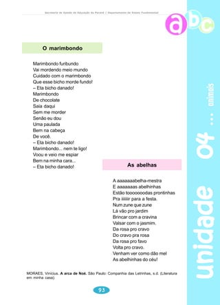 pipa 
Secretaria de Estado da Educação do Paraná / Departamento de Ensino Fundamental 
07. Antes de colar, porém, 
dobre as margens e veja se 
estão bem ajustadas à linha. O 
dente do papel pode ficar solto 
ou colado. 
unidade 02 74 
08. Passe a cola sobre a 
margem e vire-a para dentro, 
aderindo bem. 
09. Envergue a 1° das varetas 
e dê uma volta com a linha 
superior sobre a extremidade 
da vareta. 
10. Em seguida é só colocar o 
estirante (cabestro) e a 
rabiola. 
www.pipas.com.br 
Nomes dados às pipas em regiões brasileiras: 
Papagaio: Em todo o Brasil 
Quadrado ou papagaio: Interior de São Paulo 
Quadrado, papagaio e pipa: São Paulo (capital) 
Pipa: Rio de Janeiro 
Pandorga: Rio Grande do Sul, Santa Catarina e Sul do 
Paraná 
Raia: Norte do Paraná até Curitiba 
Cafifa: Niterói 
Curica, cangula, casqueta, chambeta e pepeta: Norte 
Arraia, morcego, lebreque, bebeu, coruja, tapioca, 
bolachinha, mosquitinho: Nordeste www.pipas.com.br 
 