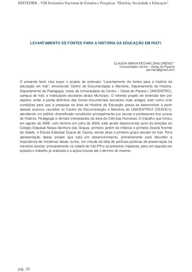 Artigo de pedagogia