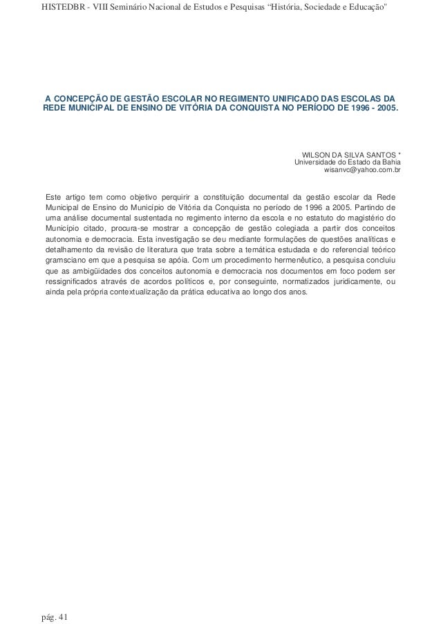 Artigo de pedagogia