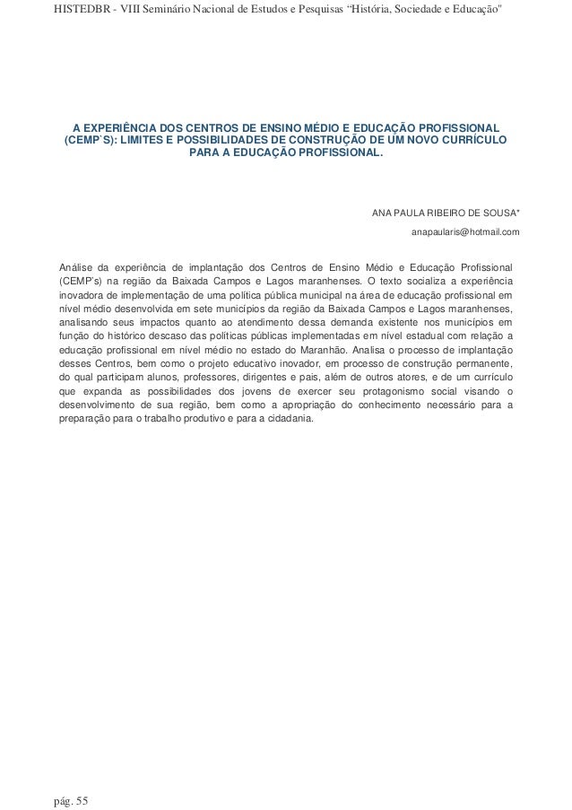 Artigo pedagogia