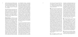 28 29 Linguagens de Configuração Espacial, que
era antes ministrada pelo Carlos Zilio e que
sempre teve essa provocação: você produ-
zir e trazer os trabalhos produzidos em um
ritmo semanal. E tudo se passava ali dentro
do Galpão. Não tinha essa demanda de sair
dali, essa é uma demanda que a gente foi
criando, uma inquietação nossa. De algu-
ma maneira, sair do seu próprio mundinho
já acontece quando você traz seu trabalho e
o coloca na roda, mas aí fico pensando um
pouco sobre que movimento é esse de sair.
Eu adorei aquela frase-meme do Saramago
que você, Michelle, me mandou: “É preciso
sair da ilha para ver a ilha. Não nos vemos
se não saímos de nós”. Isso pra mim é o fun-
damental, esses pequenos deslocamentos,
você poder olhar e dizer: ih, eu estava ali,
olha como é que aquilo é visto daqui.
MS / Desilha potencializa o “olhar de fora”
para a própria criação artística. E certa-
mente cria estranhamentos em relação à
normatividade acadêmica ao romper com
endereçamentos professor-aluno, nessa
suposta verticalidade entre dar e receber.
Claro, isso causa ruídos para quem espera e
está habituado a essa condução estrutural.
Nós, ao invertermos essa relação e ao co-
locarmo-nos em disponibilidade para acom-
panhamento crítico no desenvolvimento de
trabalhos, precisamos necessariamente da
prática do artista e de seu comprometimen-
to com a continuidade do seu trabalho, a ser
“visto de fora”, “ver-se” como ilha também.
RD / É quase como uma análise, conseguir
ver dando um passo à frente para observar
onde ele se encontrava anteriormente. Ao
mesmo tempo eu penso naquele texto, “Lo-
esse lugar, que forma esse espaço tem e
como as pessoas o habitam, e como isso
nos desperta a entrar em um estado ou-
tro… Desilha tem essa potência de impul-
sionar o experimental para quem se deixa
levar pelo experimental.
RD / Sim, mas isso que eu queria falar, todo
artista tem a mania ou a prática de criar
uma forma de fazer que acaba o colocando
numa zona de conforto, uma fórmula, uma
coisa que ele fica preso naquilo mesmo.
Eu acho que o Desilha também tem esse
papel de provocar, de tirar o artista desse
tricozinho individual que ele inventa no ate-
liê dele, acho que tem essa entrada, essa
incisividade pra mexer nisso. É essa manei-
ra insistente de tirar o tapete, de deixar as
pessoas repensarem até a zona de confor-
to na qual elas se colocam. Acho que é isso
que funciona no Desilha: uma nova forma
de pensar arte. Não mais pelas bolhas, con-
ceitos estabelecidos, prontos e com muitas
certezas. Estamos a todo momento ques-
tionando esse lugar, e a proposta é instigar
que a pessoa responda não a nós, mas a
ela própria. Essa coisa nervosa que o artista
fica por conta do momento que está viven-
do, essa insatisfação tem que aparecer em
algum momento. Nós temos que estar pen-
sando em coisas possíveis para fora dessa
realidade, porque as pessoas entram em
um mundinho particular, criam uma forma
de pensar aquele mundinho particular, e fi-
cam em uma ilha, mesmo. Quando digo que
o projeto Desilha me encanta, é por conta
dessa possibilidade da gente se meter e
bagunçar tudo.
LF / Fico pensando na origem do curso
dentro da disciplina que tem o nome de
essa subjetividade coletiva e colaborativa
para a criação de um estado de percepção
do outro, sobre formas de estar no mundo
que não sejam operadas por uma normati-
vidade, tanto de produção quanto acadêmi-
ca, e que possam criar essas fissuras para
outros estados de criação, sobretudo para
impulsionar um estado de invenção. Como
se colocar em estado de experimentação?
Por isso gostei muito quando o Ronald fa-
lou sobre o “andar no escuro”, simplesmen-
te ter essa sensação de estar vendado e
acionar, assim, outras formas de percepção
de estar no mundo. Então creio que nesse
momento, pensando o contexto de onde
vem Desilha, que é um projeto acadêmico,
como praticá-lo longe da rigidez, longe do
formato normativo e do automatismo do fa-
zer? Acho que é justamente a ruptura des-
se operativo reativo que pode levar à cria-
ção de um outro estado. E aqui, juntos, nós
temos tentado pensar que outros estados
são esses e, sobretudo, como impulsionar
esses estados.
Acho que tem esse desejo de impulsionar
o estado de criação a partir do comum, do
ordinário. Porque não existe nada de ex-
traordinário em Desilha. Não existe a ideia
de criação de um espetáculo ou um even-
to quando pensamos deslocamentos, saí-
das… É muito mais sobre a entrada em um
modo de observação para a percepção da-
quilo que te cerca, de forma imediata, com
um outro olhar. Seja a partir de um simples
deslocamento que fazemos juntos para re-
conhecimento de um território, do próprio
campus universitário, por exemplo, ou cru-
zar uma ponte, um lugar de um ponto a ou-
tro, de maneira muito simples – e, a partir
disso, perceber mais sobre o que contorna
onde não cabe essa exclusividade, essa ima-
gem do autor artista egoico, dono da criação.
E sim, é esse momento de troca, de permuta
constante que vai afirmar e alicerçar – a boa
ideia – a ideia que tive e a ideia que o outro
teve… Mesmo com cada um continuando
com seu trabalho.
Mas justamente esse momento coletivo que
acontece no Desilha é que fortalece a pro-
dução e o crescimento. Pisar no abismo, no
acaso, naquilo que não sei… Então penso
que desilhar-se é isso: é pular do abismo, an-
dar no escuro ou acordar em outro lugar…
Então para mim esse projeto sempre foi
apaixonante por conta desse momento do
coletivizar-se, abrir-se e desilhar-se. De não
ser o centro da Terra.
Michelle Sommer / “Desilhar-se é pular
do abismo!”. Me parece muito importante
pensarmos juntos e continuamente a partir
dessa dicotomia exclusividade x inclusivi-
dade. Desilha é verbo, sobretudo na ação-
-esforço de criar uma subjetividade mais
expandida, que não esteja reduzida à dis-
cussão da produção artística do sujeito pro-
dutor de arte, o artista. Desilha intenciona
deslocar o artista da sua zona de conforto
e confrontá-lo, a partir de estratégias, e co-
locá-lo em relação, seja a algo ou a alguém.
Desilha vem, também, de uma potência do
coletivo, desse impulso que fazemos para a
construção de um deslocamento físico e/
ou mental. Testar essas duas possibilida-
des de caminhada mesmo, em simultâneo,
dessa deriva tanto por outros lugares, lite-
ralmente, em práticas do movimento, como
também derivar a partir do estado de estar
parado. A partir de impulsos, fico pensan-
do como podemos abrir cada vez mais para
 