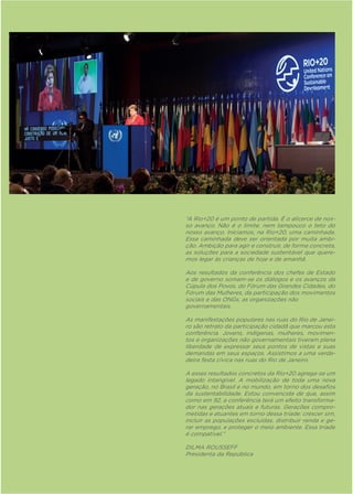 Caderno sustentabilidade rio20