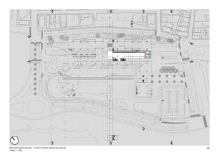 IMPLANTAÇÃO GERAL - PLANTA NÍVEL 820,00 AO 823,00   55
Escala 1 / 1500
 