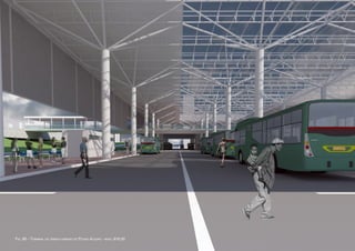 Fig. 80 - Terminal de ônibus urbano de Pouso Alegre - nível 816,50
 