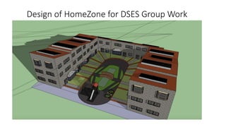 Design of HomeZone for DSES Group Work
 