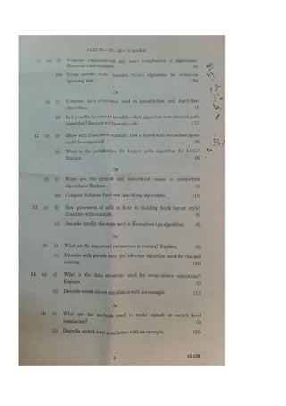 Cad for vlsi circuits dec2013