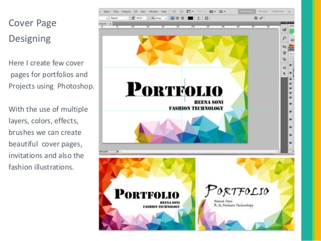 beautiful cover page design